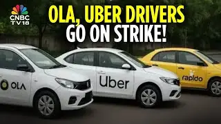Водители такси, работающих через приложения Ola, Uber и другие, планируют общенациональную забаст...