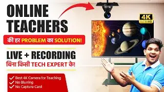 BEST CAMERA for Online Teaching | 4K PTZ Camera