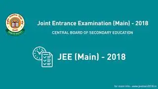 All about jee mains 2018- date,eligibility,application fee,changes and syllabus