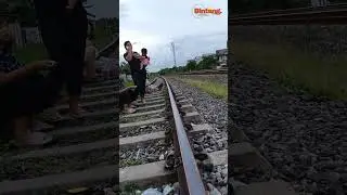 Masinis Kaligung & Matramaja say halo ke fans #keretaapi #keretabaru #kai121