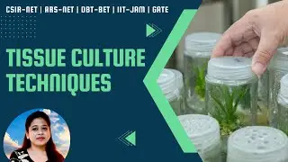 Plant Tissue Culture Techniques | CSIR-NET/JRF Life Sciences