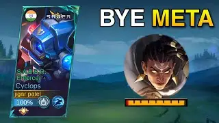 GOODBYE BRODY META !! THIS NEW CYCLOPS BUILD & EMBLEM WILL MAKE BRODY USELESS IN RANKED GAME !! MLBB