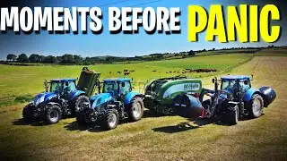 SECOND CUT SILAGE BEGINS ~AFTER A MONTHS RAIN IN IRELAND 🇮🇪🌧️