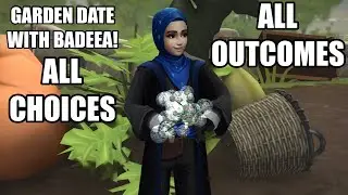 Garden date with Badeea! All Choices and outcomes! Harry Potter Hogwarts Mystery