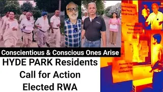 Conscientious Residents take up cudgels to debunk another DLF ploy to befool Hyde Park Residents
