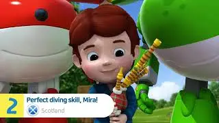 Mira's best clips | Top 5 | Superwings Hot Clips Highlights