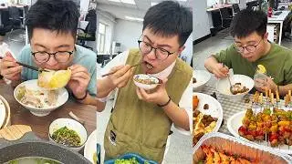 【明天誰做東】辦公室煮飯翻車現場：煎蛋糊了但好吃，快樂最重要#food #家庭菜 #美食 #美食做法 #美食分享日常