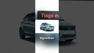 first electric hatchback in India#shorts #youtubeshorts #shortsvideo #tiagoev #goev #motoringmyindia