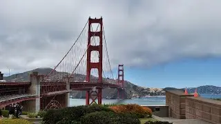 San Francisco Big Bus Tour | Fisherman's Wharf | Drive Across Golden Gate Bridge | July 2023