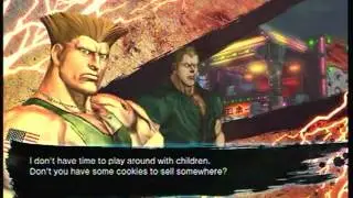Street Fighter X Tekken - Guile & Abel Winquotes