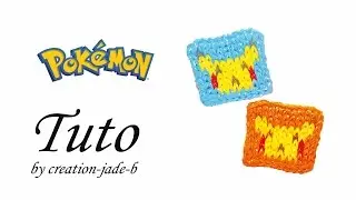 Tuto Rainbow Loom - Mural Pikachu / Pokémon !