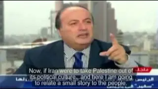 Prominent secular journalist blasts talk of 'Iranian project' in Middle East - English Subtitles