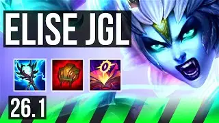 ELISE vs VOLIBEAR (JGL) | EUW Diamond | 26.1