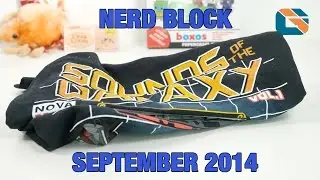 Nerd Block September 2014 Unboxing in 4K