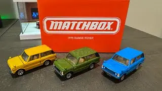Mattel Creations Matchbox 1975 Range Rover unboxing
