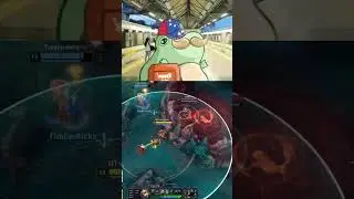 Carespo With The Big Brain Heimerdinge Blast Cone Turret Play #leagueoflegends