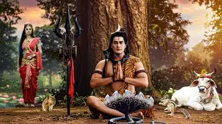 क्यों भोलेनाथ अकेले पेड़ के नीचे 5 फन वाले नाग की पूजा कर रहे हैं | Vighnaharta Ganesha