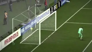 FIFA 15 Eden Hazard Curved Sidefoot