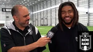 Mano a Mano Con Roderic Teamer | Los Raiders | NFL