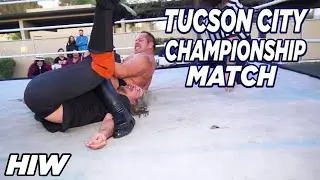 Chris Evans vs Ricky Flash HIW Tucson City Championship Match