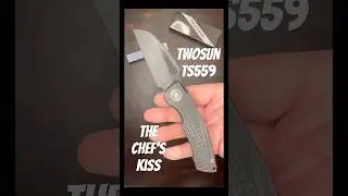 Twosun TS559 14C28N/Titanium #edcsteals #edc #edcknife #edcgear #blade #edctools #tools