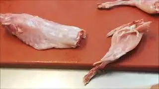 DESPIECE O DESHUESADO DE CONEJO