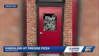 Owner of Fireside Pizza says restaurant was broken into; asks for public's help in finding suspect