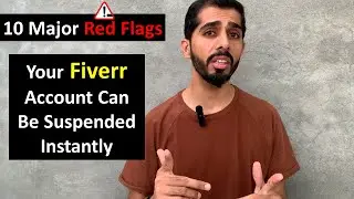 10 Fiverr Red Flags Can Delete Your Account Fast | fiverr account suspension | Fiverr' Account Ban