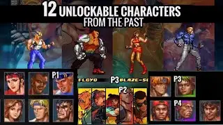 Streets of Rage 4: Retro Character Reaction