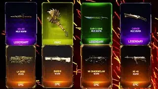 MOST RARE WEAPONS EVER! - BLACK OPS 3 SUPPLY DROP OPENING!!