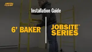 Installation guide for all Metaltech 6&rsquo; Baker scaffolding