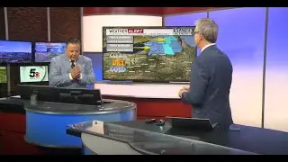 Meteorologist Josh Kozlowski CBS5 at 5 PM Friday 9.19.25