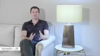 Pacific Coast Lighting Kathy Ireland Gallery Tangiers Table Lamp - Product Review Video