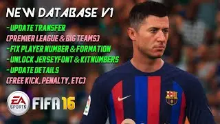 DB V1 - NEW UPDATE TRANSFER 22/23 | FIFA 16 Mobile