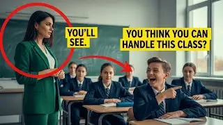 New Teacher vs Tough Classroom | You Won&rsquo;t Believe What Happens Next!&rdquo;
