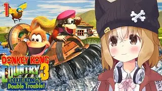 Koragi Plays Donkey Kong Country 3 (part 1) [10/9/2024]