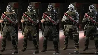 Modern Warfare: Ghost Alternate Skin showcase!
