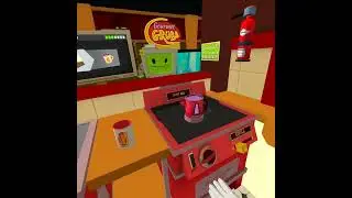Playing cooking simulator like belleclark suggested #jobsimulator #cooking #vr 