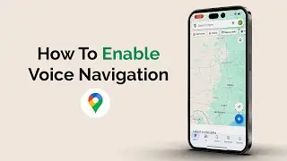 Как включить голосовую навигацию в Google Картах?