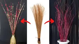 Room decor with broom sticks/ broom sticks craft