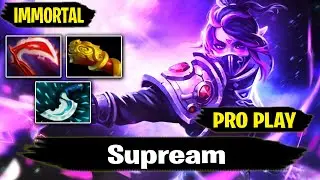 Templar Assassin 7.28 Pro Gameplay by Supream | IMMORTAL Rank Dota 2 7.28 Gameplay