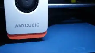 the first printing layer on the Anycubic Kobra S1 3D printer in 2025.