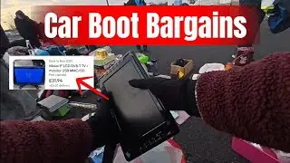 Finding Bargains At Freezing Car Boot