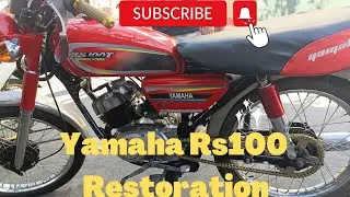 Yamaha Rs100 part 2 restoration/repaint