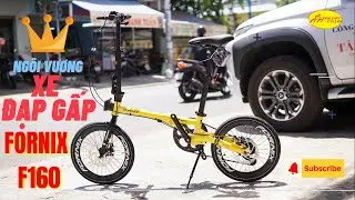 Ng&ocirc;i vương của xe đạp gấp Fornix F160 sở hữu 8 l&iacute;p @tamduccycles