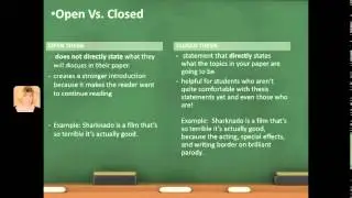 Tips for Writing an Effective Thesis