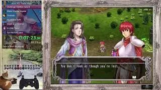 Ys V - Lost Kefin, Kingdom of Sand PS2 Any%, English Patch in 3:39:48