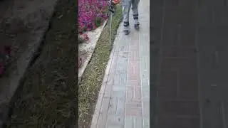 #How to cut grass sideways
