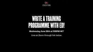 CASE STUDY: Learn how to write a Training Programme!