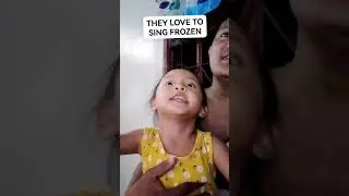 THEY LOVE TO SING FROZEN